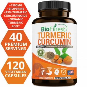 Turmeric Curcumin, 120 cap BioFinest
