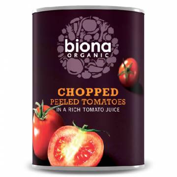 Biona Organic Chopped Tomatoes, 400g