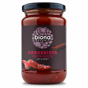 Biona Organic Arrabbiata Pasta Sauce (hot & spicy), 350g