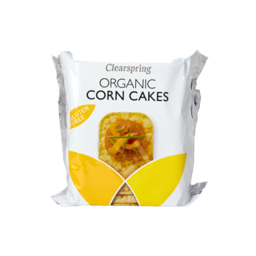 Organic Corn Cakes, 130g ClearSpring