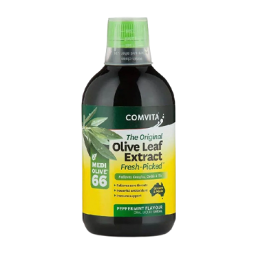 Olive Leaf Extract - Peppermint Flavor Comvita, 500ml