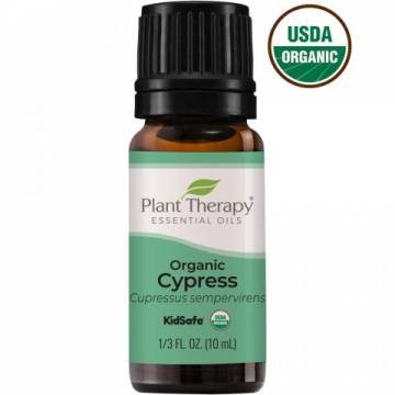 Organic Cypress Essential Oil, 10ml