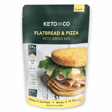 Keto Bread Mix, Flatbread & Pizza, 190 g