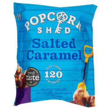 Popcorn Shed Salted Caramel Popcorn Snack Packs 24g