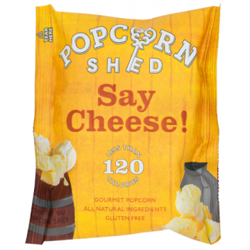 Popcorn Shed Say Cheese! Popcorn Snack Packs 16g