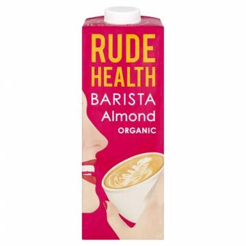 Organic Dairy Free Drink - Barista Almond Rude Health, 1L