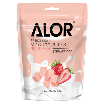 Alor Freeze Dried Strawberry Yogurt Bites 15g