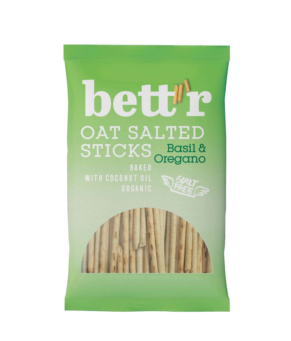 Bettr20Bio20Oat20Salted20Sticks20Basil20_20Oregano2050g.jpg Bett'r Organic Oat Salted Sticks Basil & Oregano 50g - Image 1