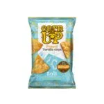 CornUp! Popped Tortilla Chips Salt 60g – light air-popped corn snack