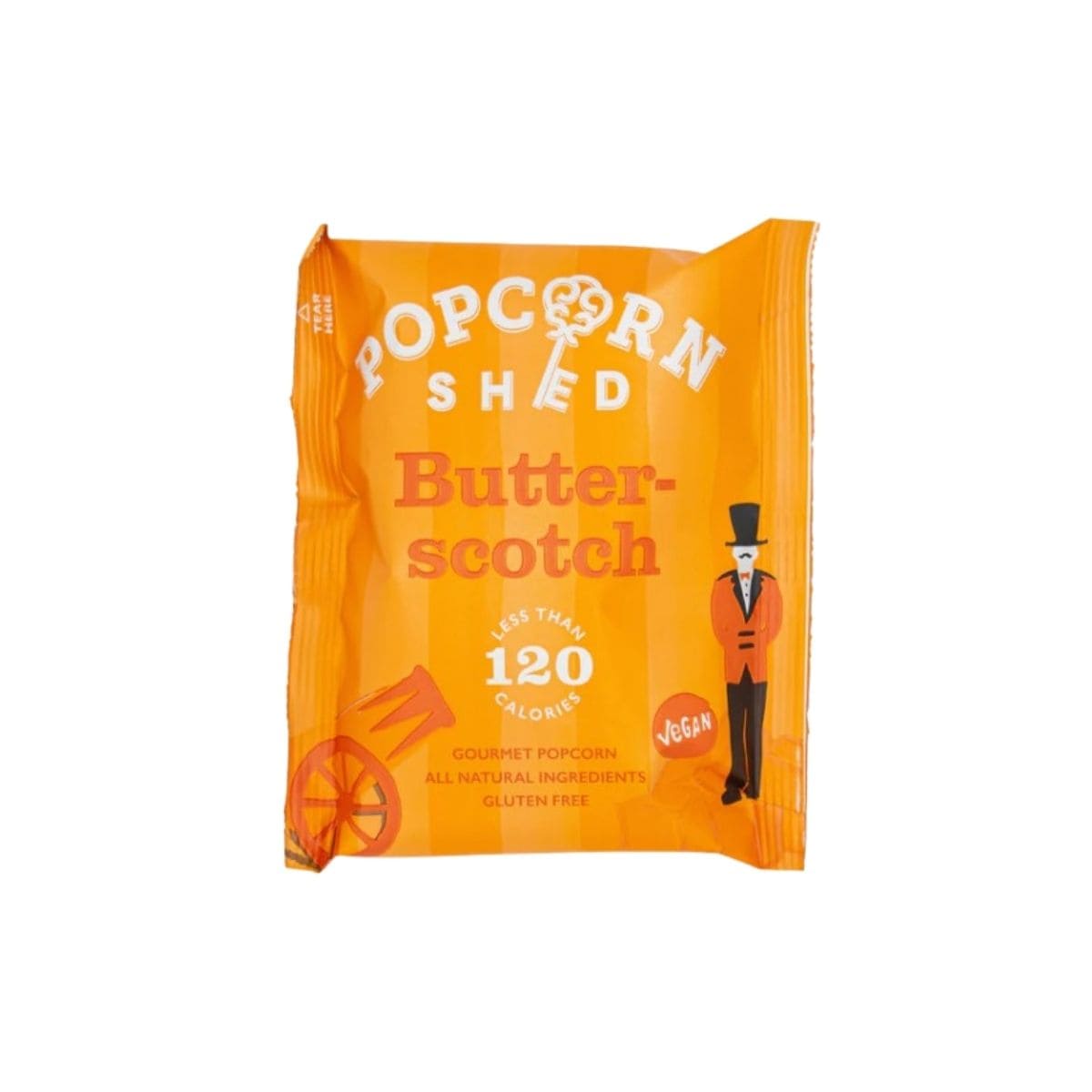 Popcorn Shed Butterscotch Popcorn Snack Pack 24g Popcorn Shed Butterscotch Popcorn Snack Pack 24g – artisan gourmet sweet popcorn